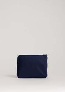 Travel Bags: Pouch / Double Blue Nylon