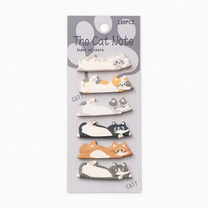 All: Grey Cat Sticky Notes (180pc)