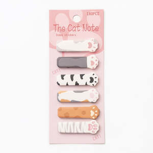 All: Cat Paw Sticky Notes (180pc)