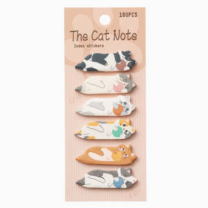 All: Cat & Yarn Sticky Notes