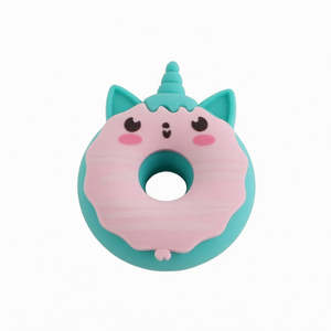 All: Donut Unicorn 3D Eraser – Pastel Green