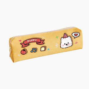 Yellow Puppy Pencil Case