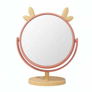Home Beauty: Yellow Deer Ear Mirror