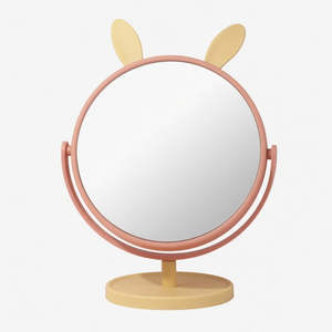 Home Beauty: Yellow Bunny Ear Mirror