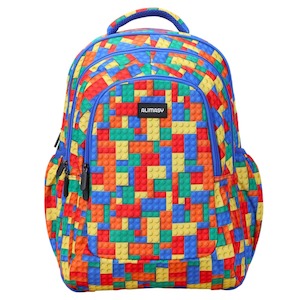 Backpacks: Bricks Kids Large School Backpack