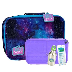 Go Green Lunchset - Cosmic - PURPLE Box