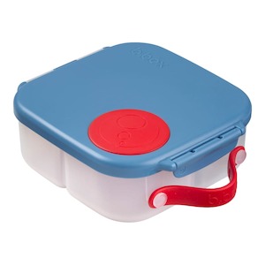 Mini Leakproof Lunchbox or Snackbox for Kids Blue Blaze