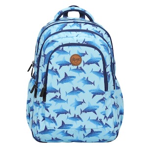 Kids Large Backpack Robot Shark