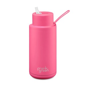 Frank Green Water Bottle - 1000ml - Neon Pink