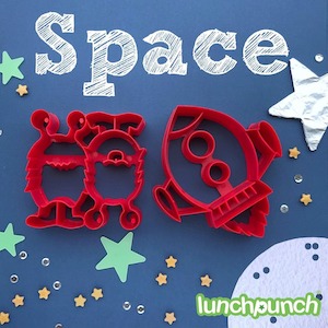 Lunch Punch: Lunch Punch Sandwich Cutters – Space