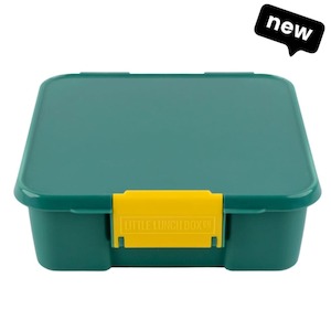 The Little Lunchbox Co: Apple Leakproof Bento Style Lunchbox for Kids & Adults - 5 Compartment