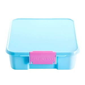 Sky Blue Leakproof Bento Style Lunchbox for Kids & Adults - 5 Compartment
