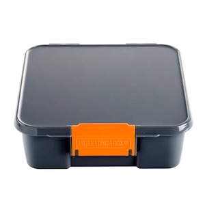 Dark Grey Leakproof Bento Style Lunchbox for Kids & Adults - 5 Compartment