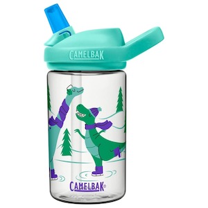 Camelbak Eddy Kids Bottle with Tritan Renew - Ice Skating Dinosaurs - 400ml