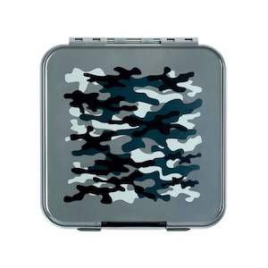 The Little Lunchbox Co: Camo Leakproof Bento Style Lunchbox 3 Compartments for Adults & kids