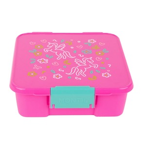 Lunchboxes: Unicorn Magic Bento Style Lunchbox 3 Compartments for Adults & kids