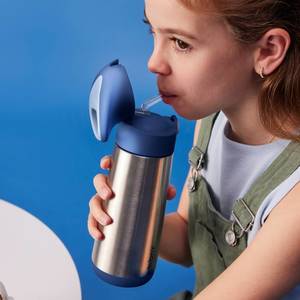 Insulated 500ml Stainless Steel Drink Bottle - Midnight