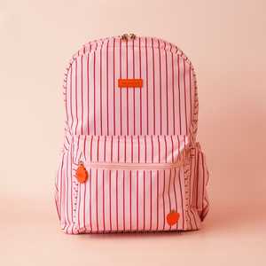 Kids Backpack - Strawberry Stripe