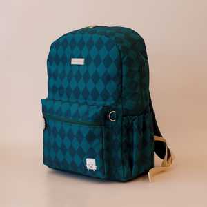 Back To School: Kids Backpack - Forest Diamonds