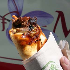 Moroccan Wraps: Moroccan Lamb Wrap