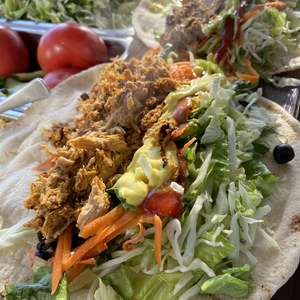 Moroccan Wraps: Spicy Chicken Wrap