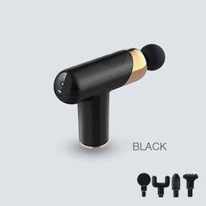 Electric Massager Deep Tissue Massage Gun 6 Speed Black