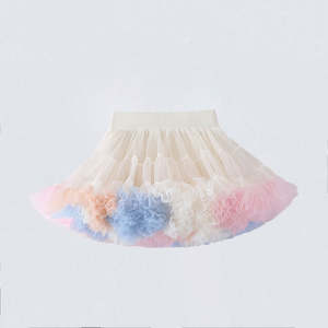 Toys: Kid Tutu Skirt Rainbow S/M