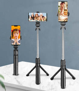 Mobile Phone Tripod Bluetooth Selfie Stick