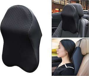 Car: Memory Foam Car Seat Headrest Pillow – Neck Support Cushion