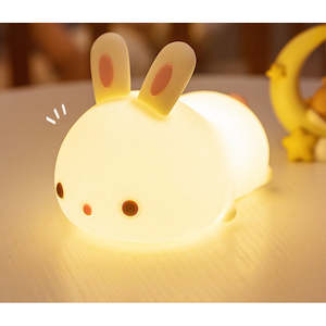 Night Light Tapping Rechargeable Night Light Sleeping Lights Bunny