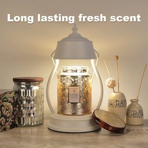 Vintage Style Candle Warmer White