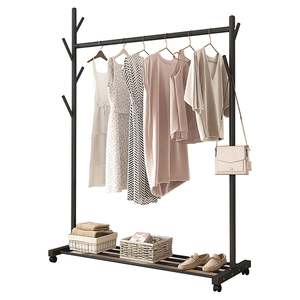 Furniture: 80CM COAT RACK BLACK