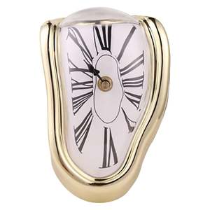 Office: Melting Clock Gold