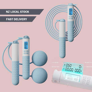 Sports: Digital Skipping Rope Blue