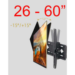 Furniture: Ultra Slim TV Wall Bracket Mount for 26"-60" LCD LED 3D Plasma TV