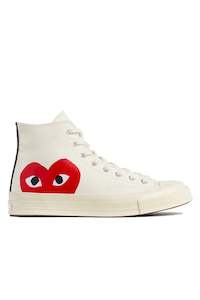 Mens Shoes: BIG HEART HI TOP IN WHITE, FW22