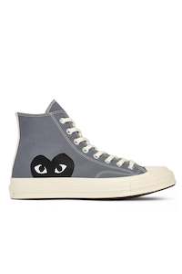 Mens Shoes: BIG HEART HI TOP SNEAKER GREY, W21