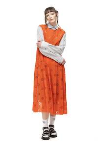 Nom D: EDGE DRESS IN POPPY, SS25