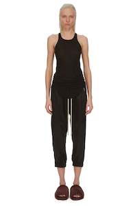 Rick Owens: CROPPED TRACK IN BLACK,LUXOR