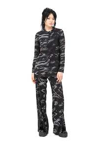 Nom D: CHAISE PANT IN VIEW PRINT,W24