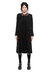 Nom D: HILDEGARD DRESS IN BLACK, W24