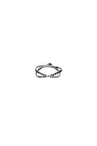 BAGUE ELUARD CROISEE ARGENT
