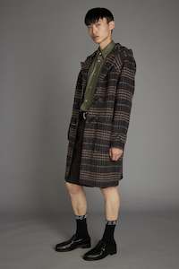 Mens Coats Jackets: DUFFLE IN BRUNETTE, W24