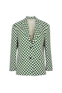 Womens Suiting: BIRDY JACKET IN GREEN, SS24