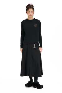 Womens Skirts: DANCE SKIRT IN BLACK, W25