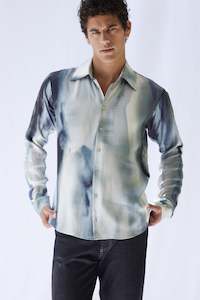 Mens Shirts: VINTAGE SHIRT IN ARCTIC, W25