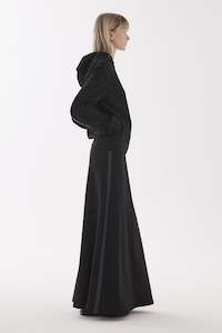 Womens Skirts: CONTRAST MAXI IN PONTE, W25