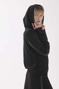 Womens Sweatshirts: ZIP HOODIE IN PONTE, W25
