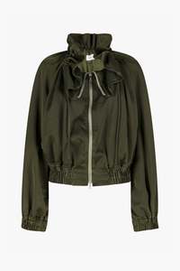 Womens Coats Jackets: VOLY GD JACKET IN KHAKI, SS25