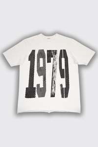 Womens Tee Shirts: 1979 TEE IN WHITE/BLACK, SS26